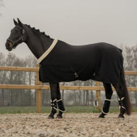 HORKA FLeece deken Equestrian Pro zwart | Maat 185
