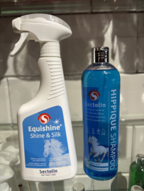 Sectolin Hippique Shampoo + Shine & Slik spray