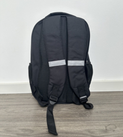 Schooltas bruin paard  met voorvak