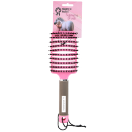 Paardenpraat Horse Supreme Borstel Roze