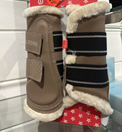 Imperial Riding beenbeschermers Belle star | Sandy Beige | Maat Cob