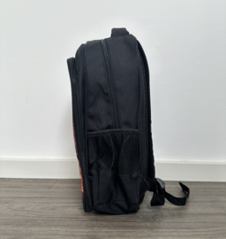 Schooltas bruin paard  met voorvak