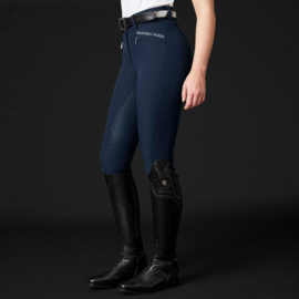 Mountain Horse Diana Rijbroek Silicone zit Navy