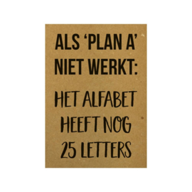 Beezonder Kaart Plan A