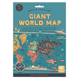 DIY Giant World Map