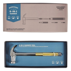 Gentlemen's Hardware Hammer Multi Tool 6-in-1