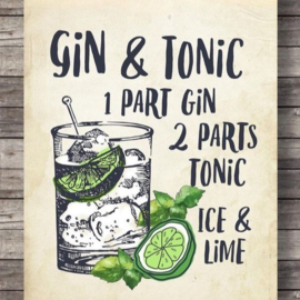 Gin Tonic Glas Alkemist
