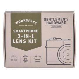 Gentlemen's Hardware Smartphone 3-in-1 Lens Kit