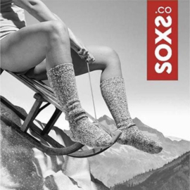 SOXS Wollen Sokken Red High