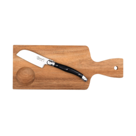 Style de Vie Santoku Kaasmes Met Plank Acacia