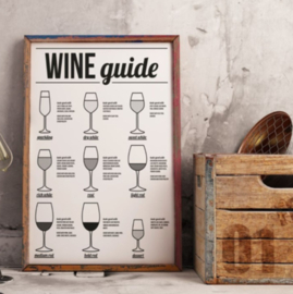 Beezonder Poster Wine Guide