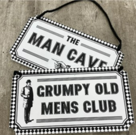 Deurbordje Grumpy Old Mens Club