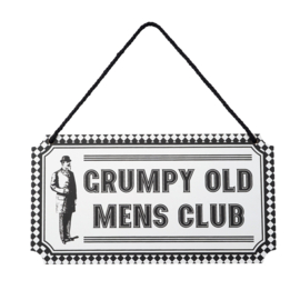 Deurbordje Grumpy Old Mens Club