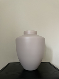 Vaas satin beige