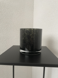 Leopard candle holder