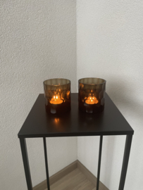 Shiny candle smoke