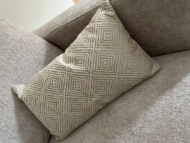 Kussen figuur beige