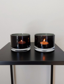 Candle holder set smoke