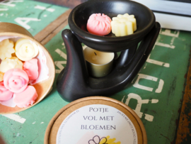 Potje vol met Bloemen