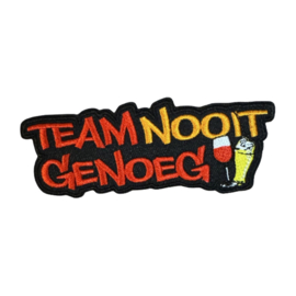 Team Nooit Genoeg - Kielegat