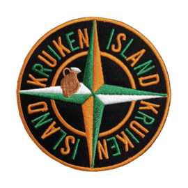 Kruiken Island - Rug embleem