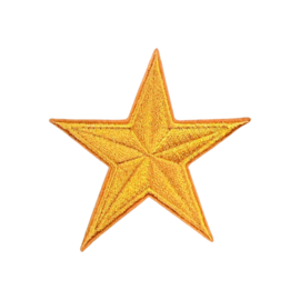 Ster 4cm - Oranje