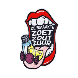 Ze smaakte zoet, zout, zuur