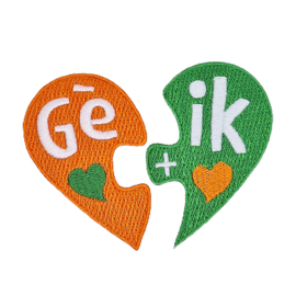Ge + Ik Hart Puzzel - Kruikenstad