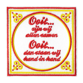 Oeteldonk tegeltje ooit...