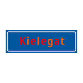 Magneet Plaatsnaambord Kielegat