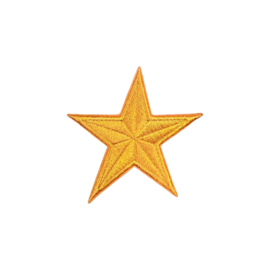 Ster 2cm - Oranje