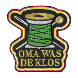 Oma was de klos
