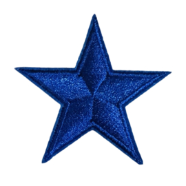 Ster 6cm - Blauw