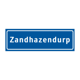 Magneet Plaatsnaambord Zandhazendurp