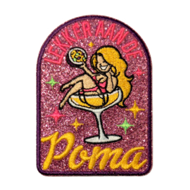 Lekker aan de poma glitter