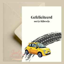 Kaart – Rijbewijs gehaald