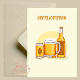 Kaart – Gefeliciteerd bier