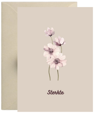 Kaart – Sterkte bloemen