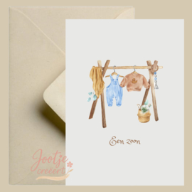 Kaart – Een zoon kapstok