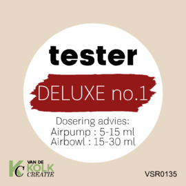 tester etiket | pure air |  deluxe no.1