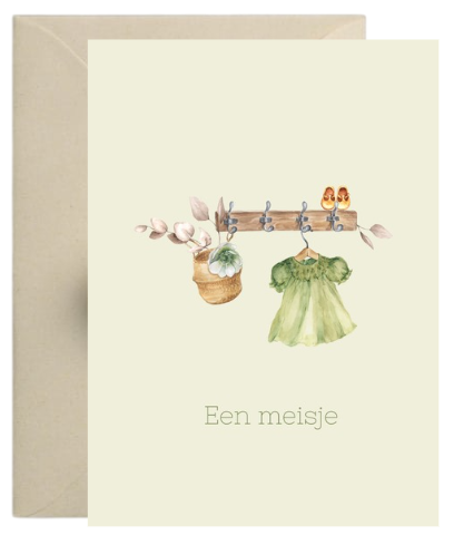 Kaart – Een meisje