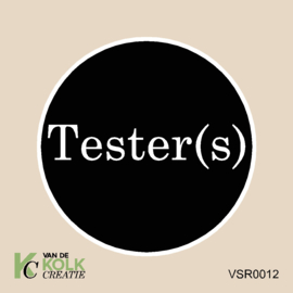 tester etiket | tester(s)