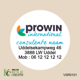 proWIN | NAW etiket
