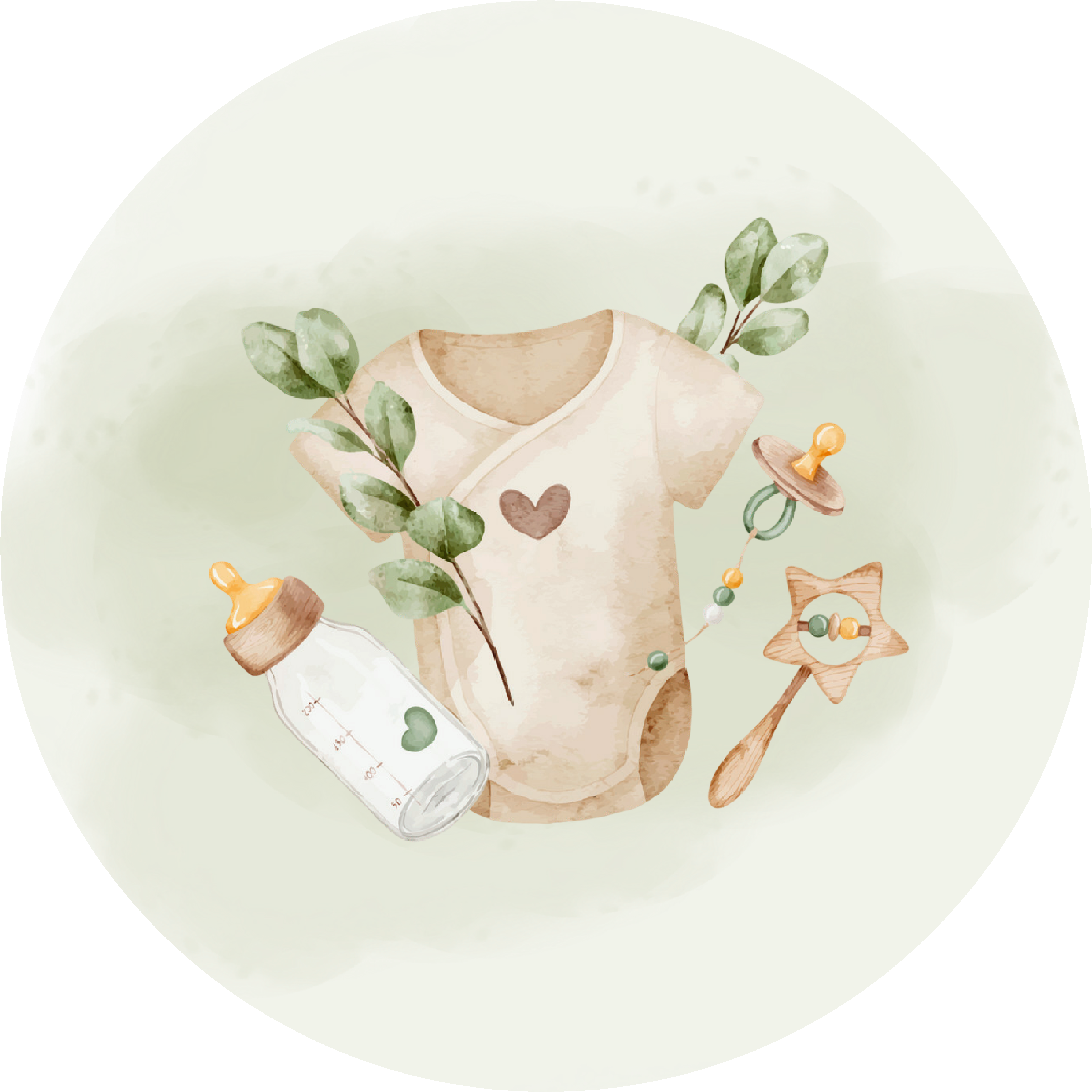 Sluitsticker – Baby neutraal romper