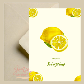 Kaart – Beterschap citroenen