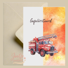 Kaart – Gefeliciteerd brandweer
