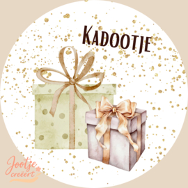 Sluitsticker – Kadootje