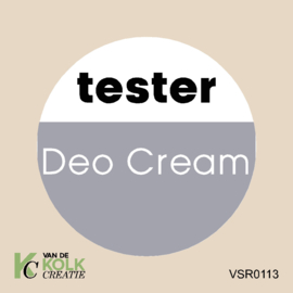 tester etiket | deo cream