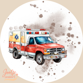 Sluitsticker – 112 Ambulance