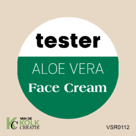 tester etiket |  face cream